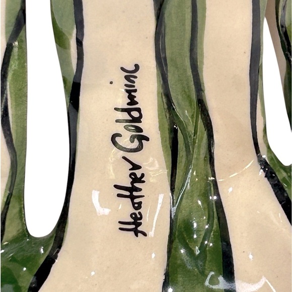 Santa Blue Sky Clayworks Christmas Light Up Figurine Red/White/Green NWT - Picture 7 of 10